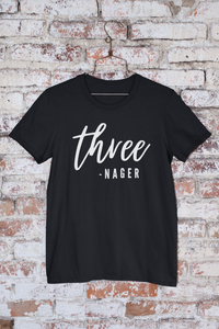 Three Birthday t-shirt