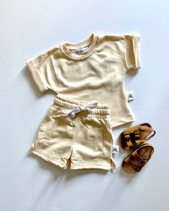 Dunes Beige French Terry Set